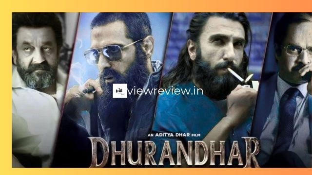 Dhurandhar Movie Review हिंदी – Ranveer Singh action thriller film poster 